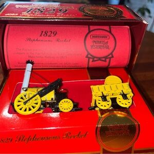 Match 1829 Stephenson's Rocket - Yellow and Black